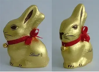 Wielkanocny królik marki Lindt