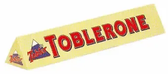 Opakowanie czekolady Toblerone jako przykład niekonwencjonalnego znaku towarowego